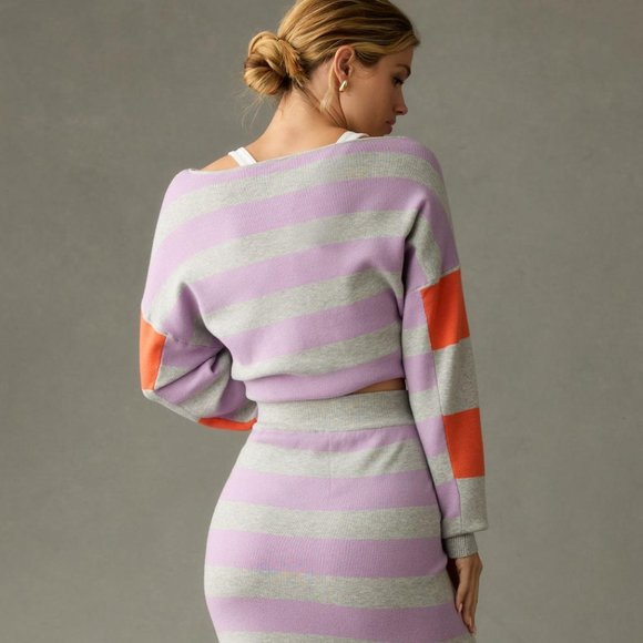 Brand New Daily Practice by Anthropologie Glen Striped Sweater - Picture 6 of 11
